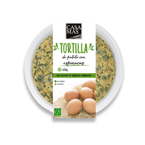Truita de Patates i Espinacs 650g Casa 