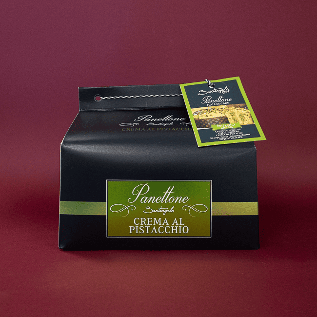 Panettone Premium Pistacchio 900g Santangelo