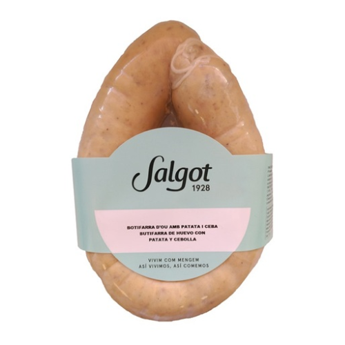 Butifarra de huevo con Patata i Cebolla 250g