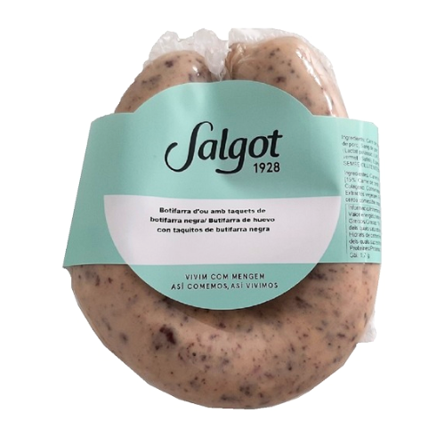 Butifarra de huevo con Butifarra Negra 250g Salgot