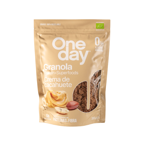 Granola Crema Cacahuete Bio 300g One Day