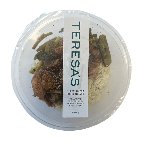 Bowl Pollo Teriyaki con Verduras 350g Teresa\'s