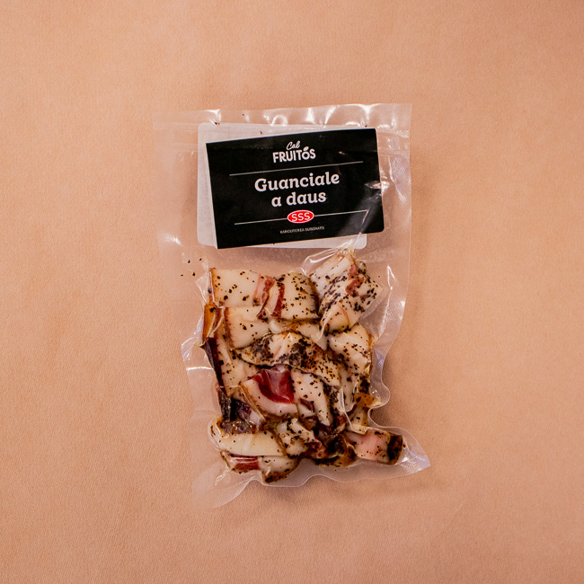 Guanciale DADOS 120g Subirats