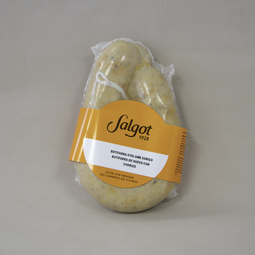 Butifarra de huevo con chorizo 250g Salgot