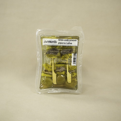 Gilda con Anchoa y Piparra 160 g Cal Fruitós