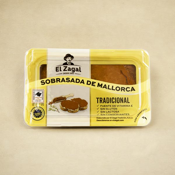 Sobrassada de Mallorca Bandeja 200g El Zagal