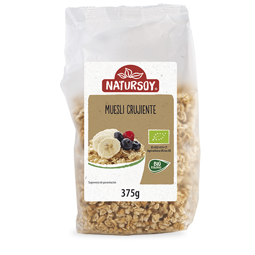 Muesli Crujiente (375 g) Natursoy