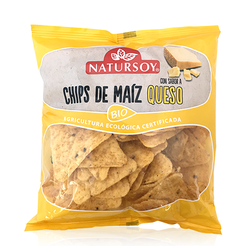 Chips Maíz/Queso (75 g) Natursoy 