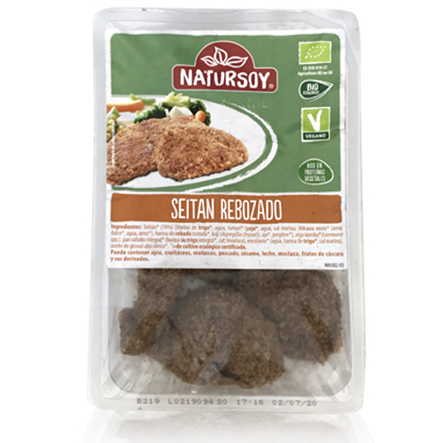 Seitán Rebozado( 180 g) Natursoy