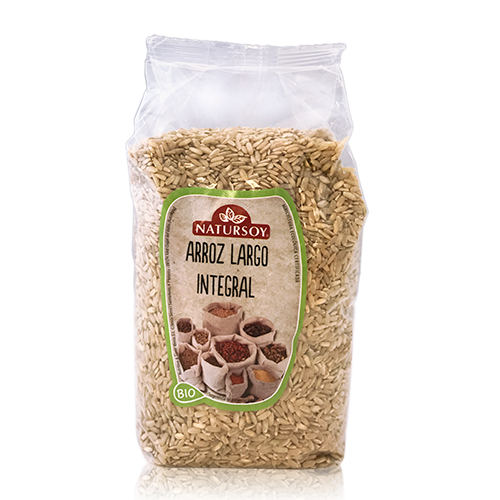 Arroz Integral Largo (1 kg) Natursoy