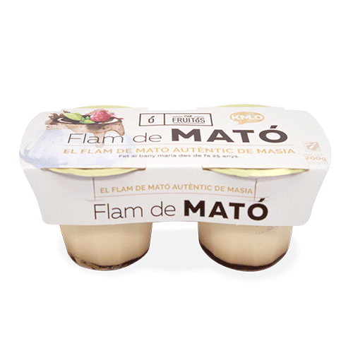 Flan Mató (2x105 g) Cal Fruitós