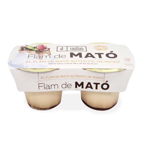  Flan Mató (2x105 g) Cal Fruitós 