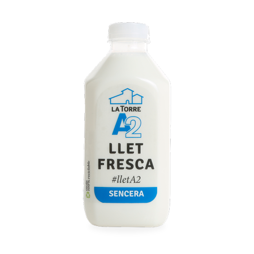 Leche Fresca Entera A2(1L) La Torre