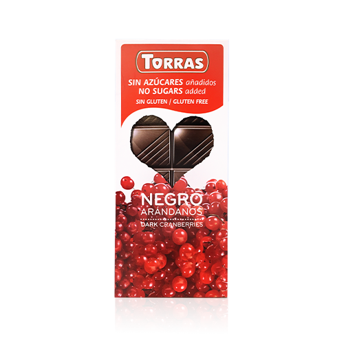 Chocolate Negro con Arándanos (150g)