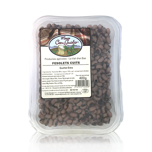 Habichuelas Cocidas (400 g) Can Guidic