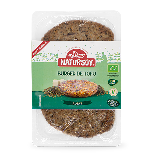 Hamburguesa Tofu y Algas (2x80 g) Natursoy