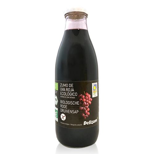 Zumo de Uva Negra Bio (1 l) Delizum 