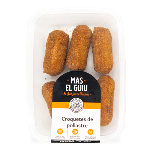 Croquetas de Pollo (6 u.) Mas el Guiu