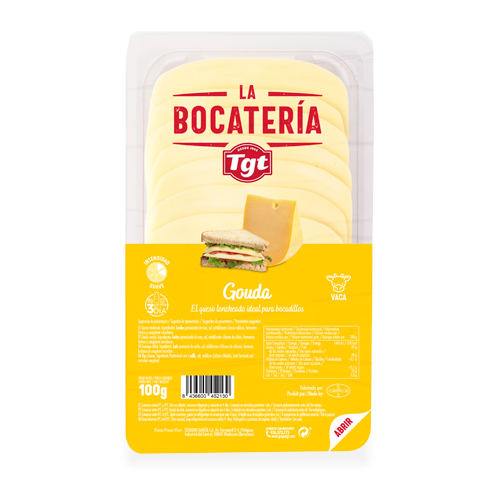 Queso Gouda Lonchas (100 g) La Bocatería