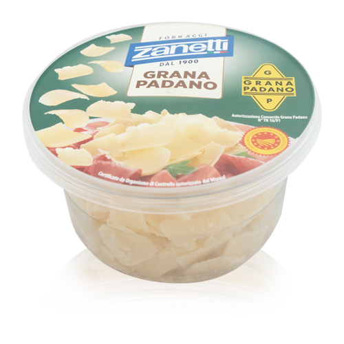 Escamas Queso Grana Padano Dop Tarrina (100 g) Zanetti