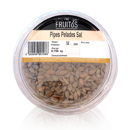 Pipas Peladas con Sal (160 g)