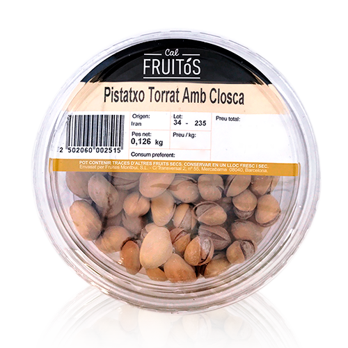 Pistachos Tostado con Cáscara (130 g)