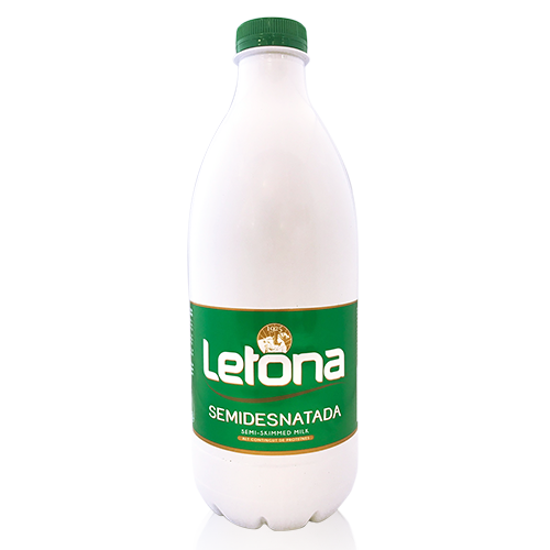 Leche Semi (1.5 l) Letona 