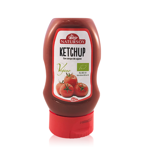 Ketchup con Sirope de Agave (300 g) Natursoy