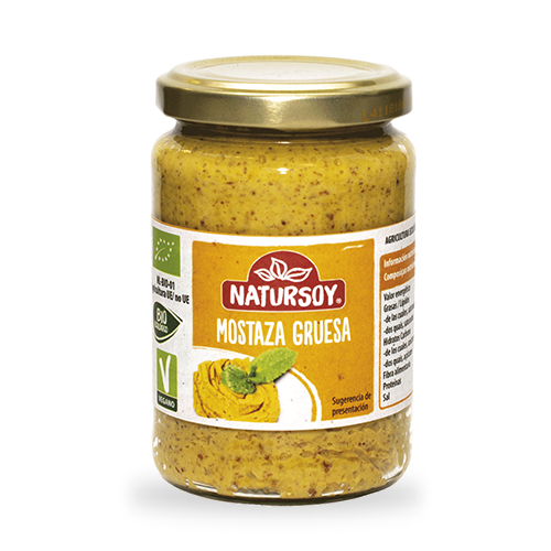 Mostaza gruesa (200 g) Natursoy