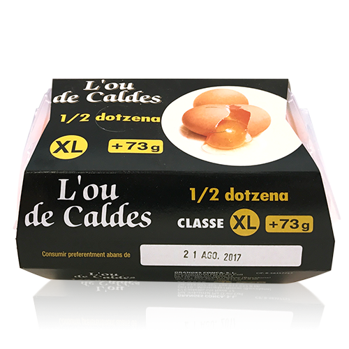 Huevos de Granja XL 1/2 Docena 