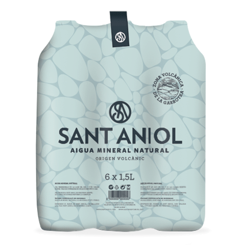 Agua Pack 6 Botellas (1,5 l) Sant Aniol 