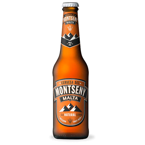 Cerveza Malta (33 cl) Montseny  