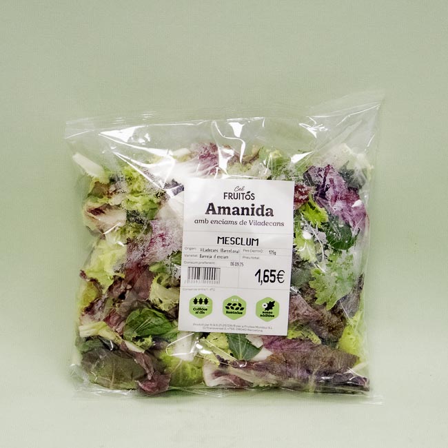 Ensalada  Mezclum (125 g) Cal Fruitós 