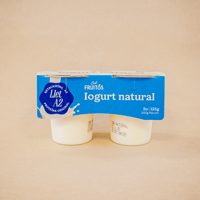 Yogur Natural (2x125 g) Cal Fruitós