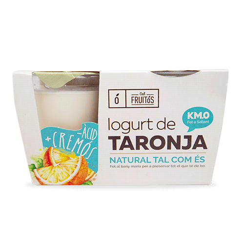 Yogur de Naranja (2x125 g) Cal Fruitós