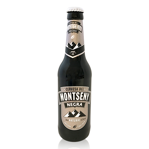 Cerveza Negra (33 cl) Montseny  