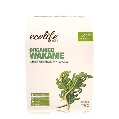 Alga Wakame (25 g) Ecolife 