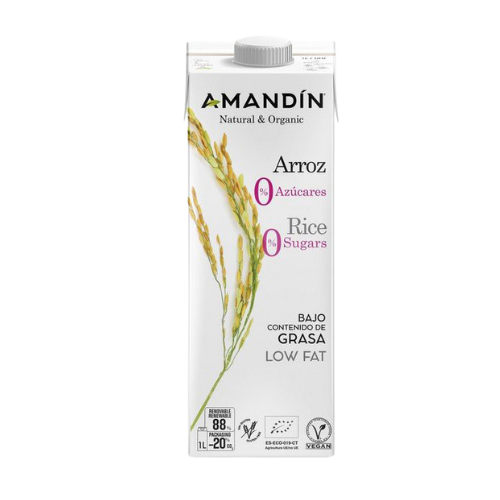 Bebida de Arroz Bio (1 l) Amandin