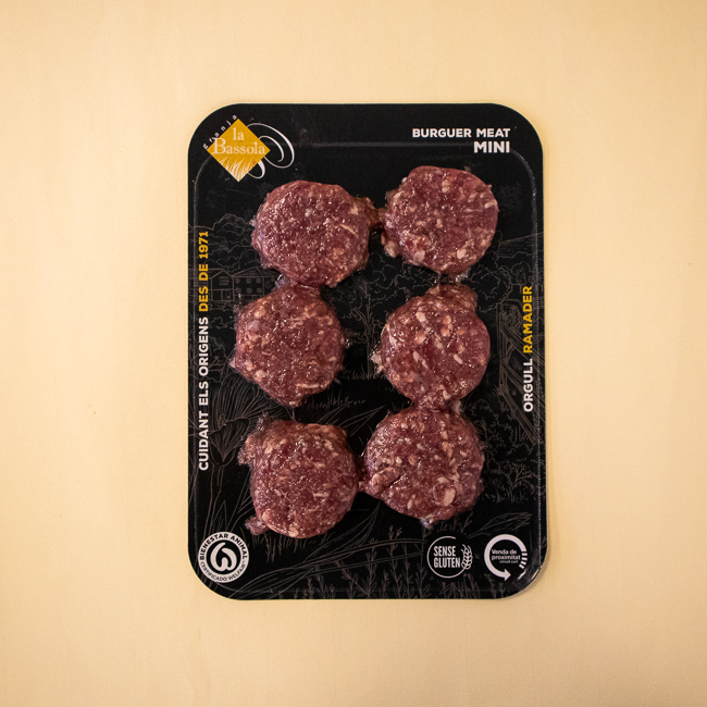 Hamburguesa Mini (6x40 g) Bassola
