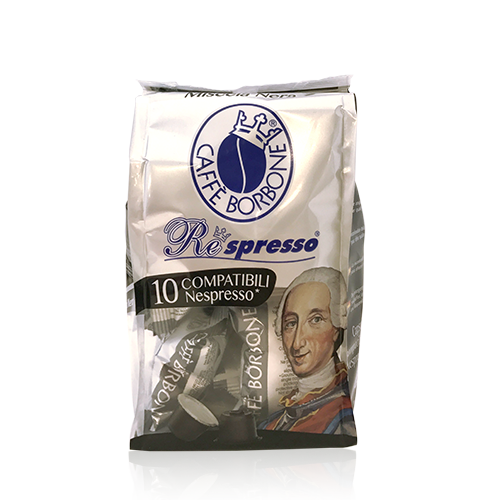 Café Respreso Borbone Nera 10 cápsulas