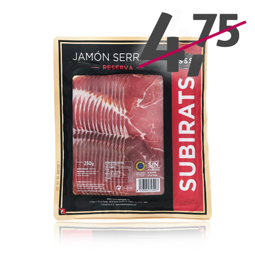 Jamón Serrano (250 g) Subirats