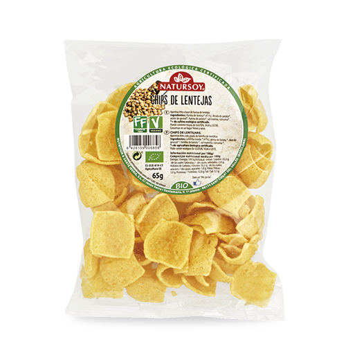 Chips Lentejas (65 g) Natursoy 