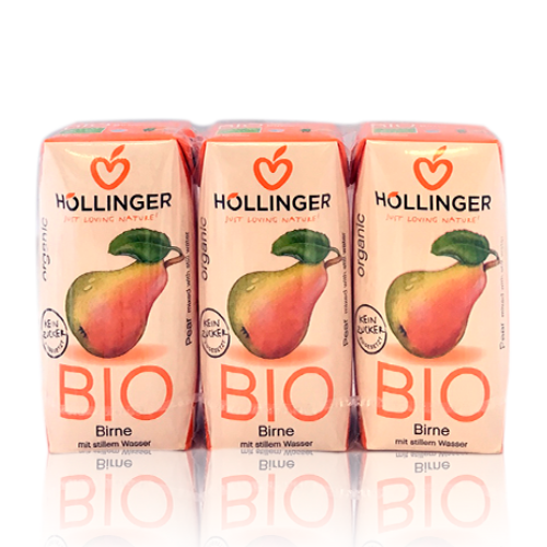 Zumo de Pera Bio (3x200 ml) Hollinger