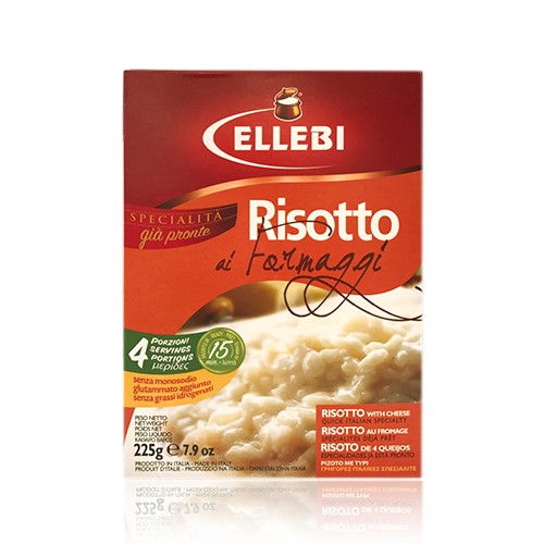 Risotto al queso (225 g) Ellebi.