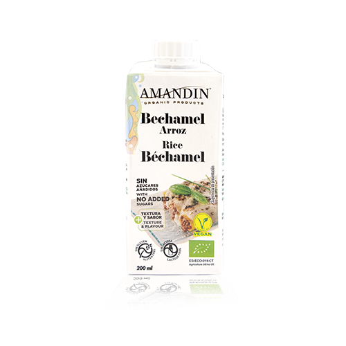 Bechamel de Arroz Bio 200ml Amandin