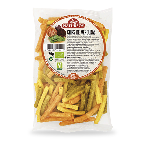Chips de Verduras (70 g) Natursoy