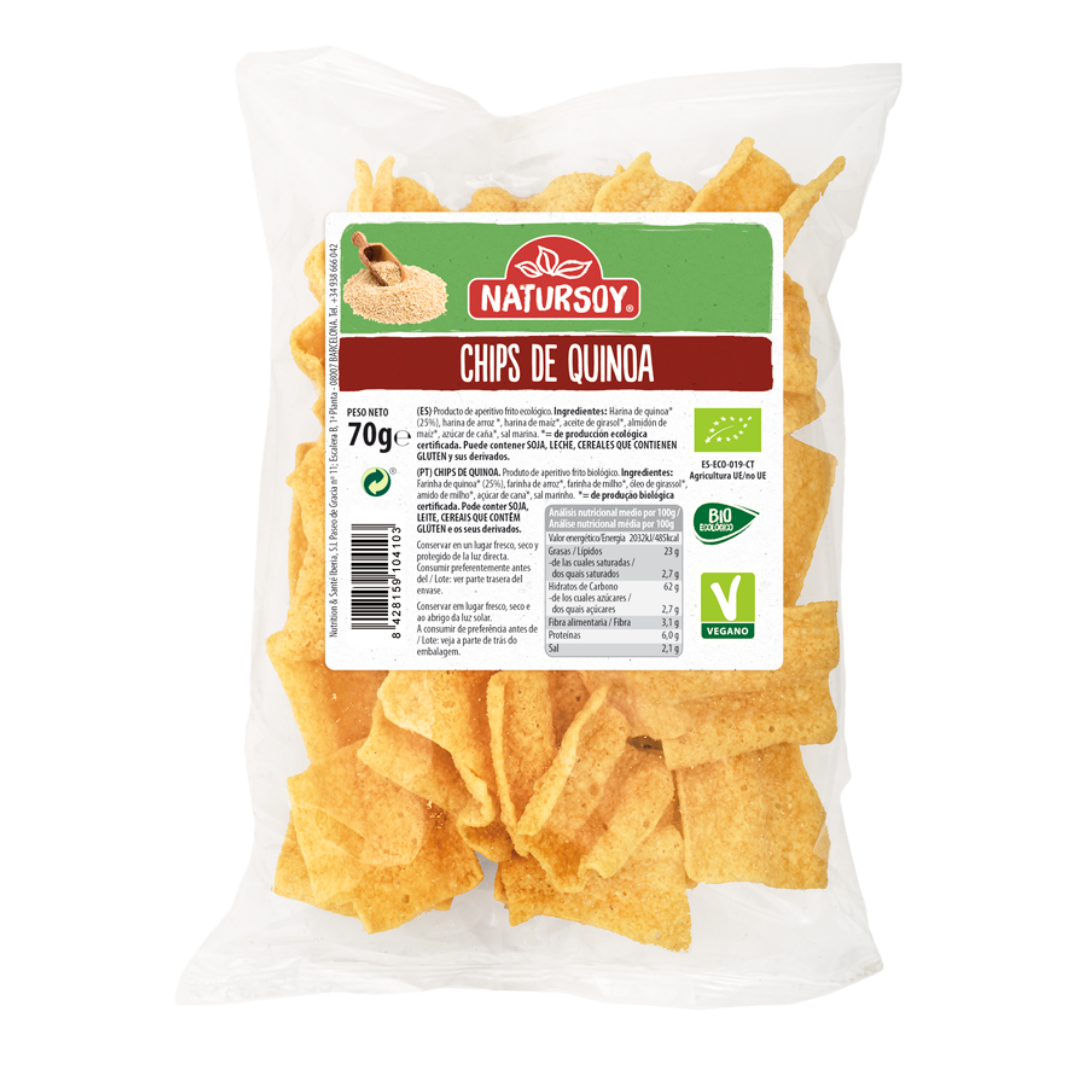Chips Quinoa (70 g) Natursoy
