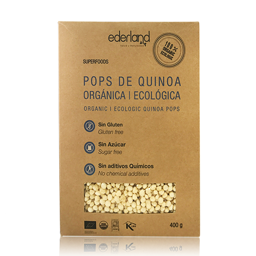 Cereales de Quinoa Ecológica Pop (400 g) Ederland
