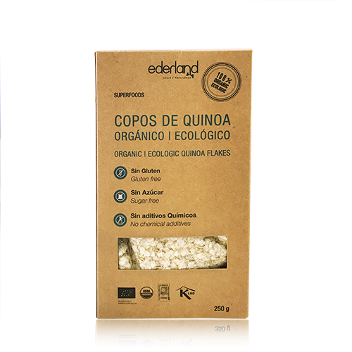 Copos de Quinoa Ecológica (250 g) Ederland