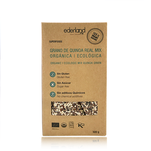 Quinoa Mix en Grano Ecológica (500 g) Ederland